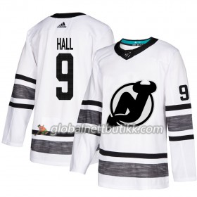 New Jersey Devils Hockeydrakt Taylor Hall 9 Hvit 2019 NHL All-Star Adidas Authentic - Herre